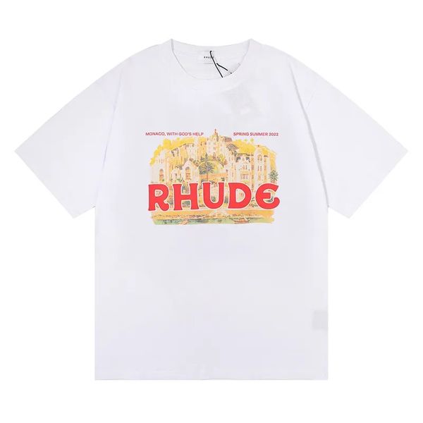 mens designer t shirt rhude casual shirts man womens summer tees short sleeves sell luxury men hip hop clothes european sizes emwc, White;black
mens designer t shirt rhude casual shirts man womens summer tees short sleeves sell luxury men hip hop clothes european sizes emwc, White;black