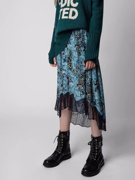 skirts early autumn women's irregular jupe floral print fashion high waist ladies lace trim midi 230322, Black
skirts early autumn women's irregular jupe floral print fashion high waist ladies lace trim midi 230322, Black