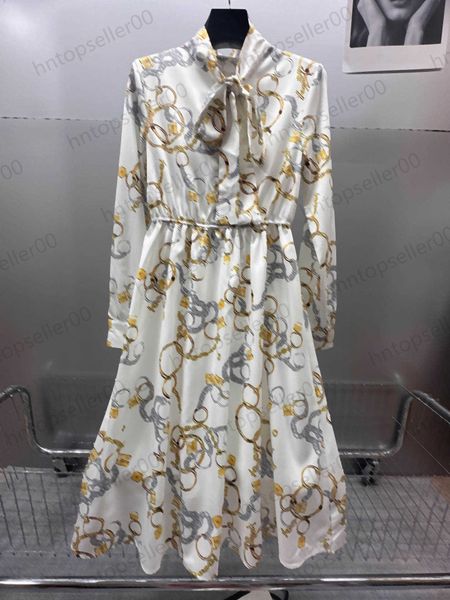 casual dresses women designer clothes spring summer luxury casual loose small polo neck chain splice print ribbon bow long sleeve dress fema, Black;gray
casual dresses women designer clothes spring summer luxury casual loose small polo neck chain splice print ribbon bow long sleeve dress fema, Black;gray