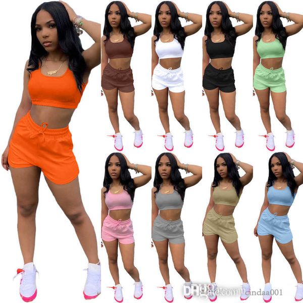 summer womens active sets tracksuits designer clothing crop tank and biker shorts 2 piece outfits jogging suits
summer womens active sets tracksuits designer clothing crop tank and biker shorts 2 piece outfits jogging suits