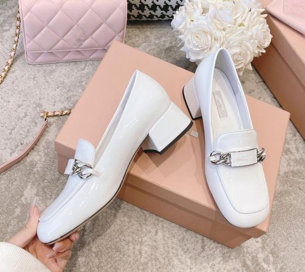 leather women's miu chain loafers shoes thick-heeled high-heeled women's mid-heeled round-headed comfortable women's casual p, Black
leather women's miu chain loafers shoes thick-heeled high-heeled women's mid-heeled round-headed comfortable women's casual p, Black