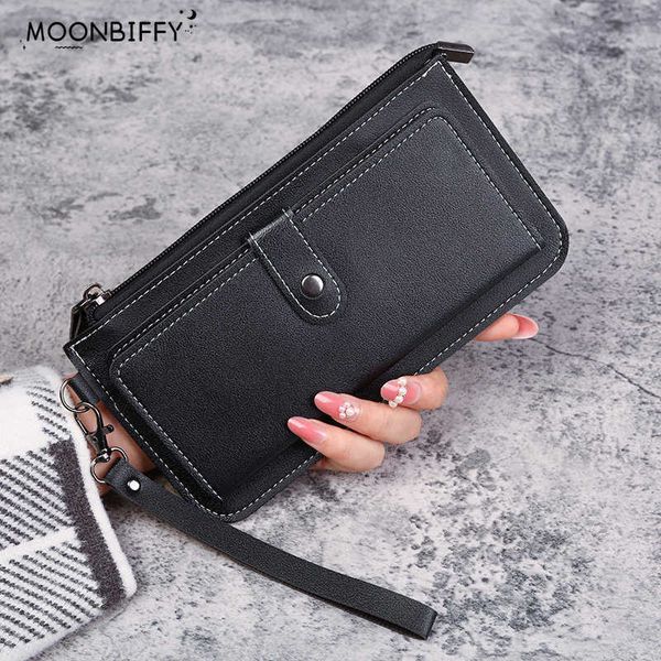 wallets fashion pu leather long 2023 new women's multifunctional multi-card position clutch buckle zipper student y2303, Red;black
wallets fashion pu leather long 2023 new women's multifunctional multi-card position clutch buckle zipper student y2303, Red;black