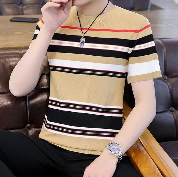 designer brand of luxury t-shirt men's t shirt loose oversized clothing knit sweater short sleeves sleeve spring summer tide men and wo, White;black
designer brand of luxury t-shirt men's t shirt loose oversized clothing knit sweater short sleeves sleeve spring summer tide men and wo, White;black