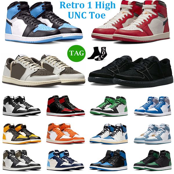 men women 1 basketball shoes travis scotts 1s low black phantom reverse mocha unc toe black white lost found lucky green mens trainer sports
men women 1 basketball shoes travis scotts 1s low black phantom reverse mocha unc toe black white lost found lucky green mens trainer sports