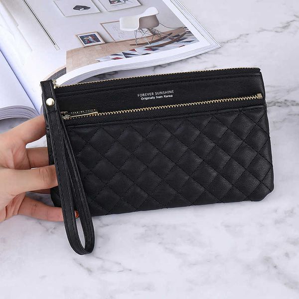wallets western style wallet ladies long new zipper simple solid color rhombus thin multi-function large-capacity clutch women purses y2303, Red;black
wallets western style wallet ladies long new zipper simple solid color rhombus thin multi-function large-capacity clutch women purses y2303, Red;black