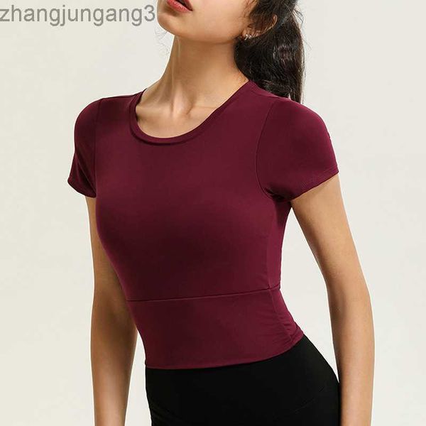 alos yoga t shirt short sleeve sports women's short yoga dress with chest cushion tight slim fit fitness wear, White
alos yoga t shirt short sleeve sports women's short yoga dress with chest cushion tight slim fit fitness wear, White