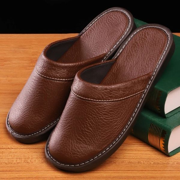 slippers autumn winter indoor shoes men's slippers plus size 47 48 man concise navy blue slides simple leather home slippers for men 23, Black
slippers autumn winter indoor shoes men's slippers plus size 47 48 man concise navy blue slides simple leather home slippers for men 23, Black