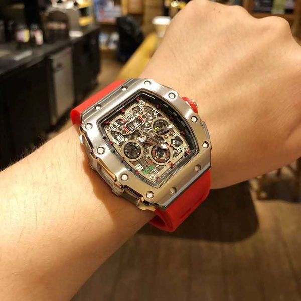 richa milles mechanical watch richar watches mens wormhole concept tritium gas ten brand, Slivery;black
richa milles mechanical watch richar watches mens wormhole concept tritium gas ten brand, Slivery;black