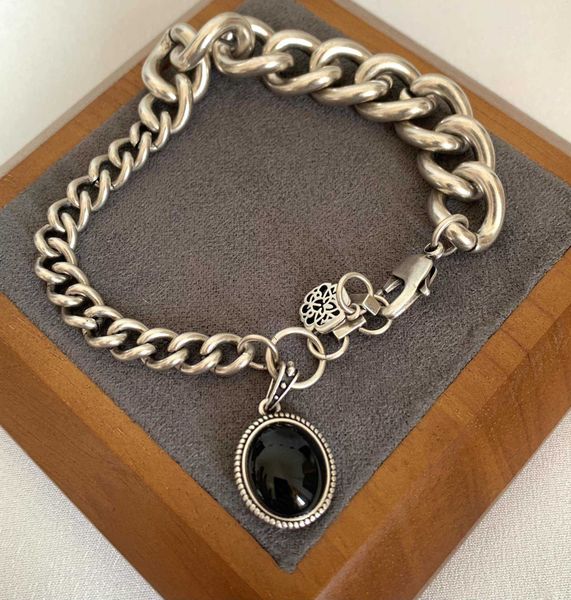 mai 23 new black agate skull bracelet women's premium personalized punk men's ab chain
mai 23 new black agate skull bracelet women's premium personalized punk men's ab chain