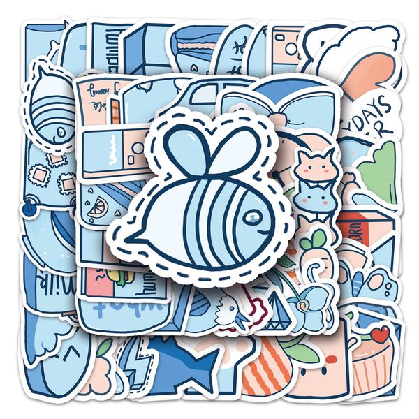 50pcs wholesale blue vsco stickers waterproof sticker for luggage lapguitar skateboard notebook water bottle phone case car decals
50pcs wholesale blue vsco stickers waterproof sticker for luggage lapguitar skateboard notebook water bottle phone case car decals