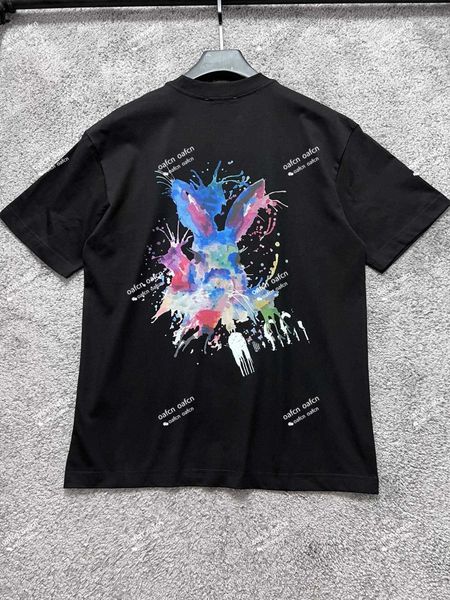 men's designer t-shirt fashion women's cotton short sleeve letter print top, White;black
men's designer t-shirt fashion women's cotton short sleeve letter print top, White;black