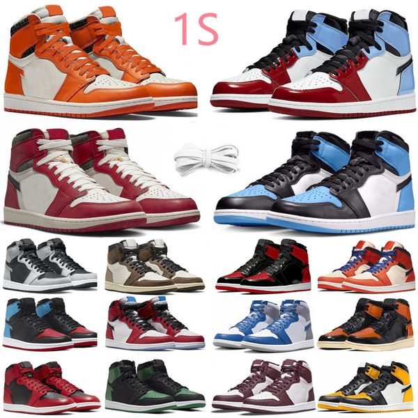 1 1s basketball shoes mens sneakers sneake varsity red white cement racer blue bubble gum bred patent blue chill bordeaux chicago men women
1 1s basketball shoes mens sneakers sneake varsity red white cement racer blue bubble gum bred patent blue chill bordeaux chicago men women