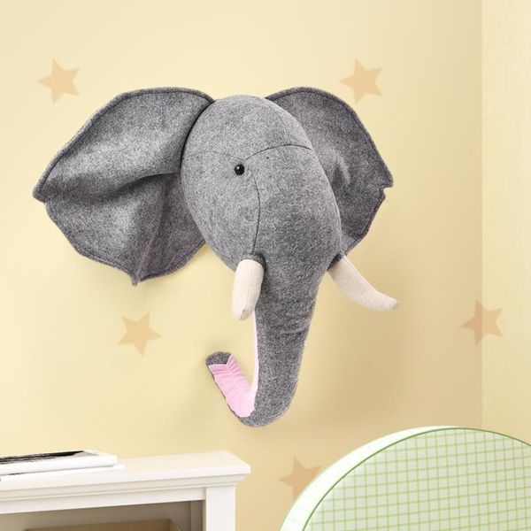 wall decor children's room animal decoration elephant head wall hanging home pendant giraffe plush toy girl bedroom baby room decoratio
wall decor children's room animal decoration elephant head wall hanging home pendant giraffe plush toy girl bedroom baby room decoratio