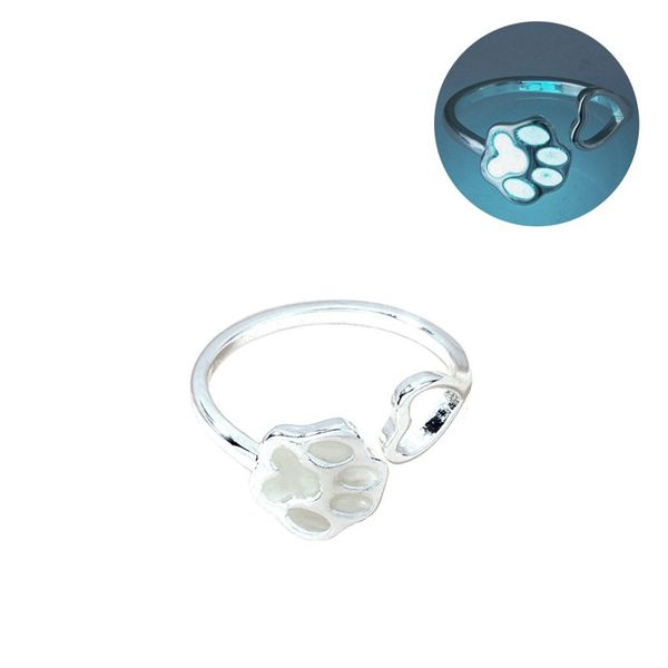 creative luminous cat claw heart ring love adjustable glow in the dark ring for halloween accessories gift men women, Silver
creative luminous cat claw heart ring love adjustable glow in the dark ring for halloween accessories gift men women, Silver