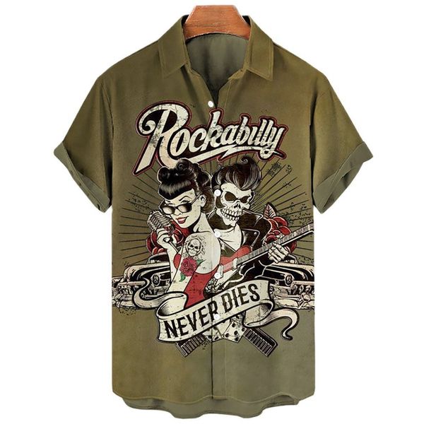 men's casual shirts shirts for men 3d vintage horror skull rocker print gothic rockabilly hawaiian shirt short sleeve homme harajuku ro, White;black
men's casual shirts shirts for men 3d vintage horror skull rocker print gothic rockabilly hawaiian shirt short sleeve homme harajuku ro, White;black