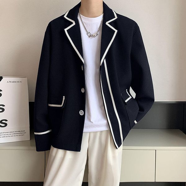 men's suits blazers black white fashion society s dress jacket korean loose business casual suit formal m 2xl 230324, White;black
men's suits blazers black white fashion society s dress jacket korean loose business casual suit formal m 2xl 230324, White;black