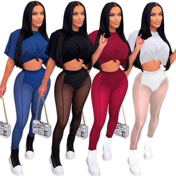 designer women tracksuits 2023 summer two piece sets short sleeves t shirt patchwork and mesh pants leggings sets nightclub outfits, Gray
designer women tracksuits 2023 summer two piece sets short sleeves t shirt patchwork and mesh pants leggings sets nightclub outfits, Gray