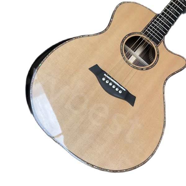 custom aaaaa full solid spruce 914aa acoustic guitar with soundhole pickup and hardcase
custom aaaaa full solid spruce 914aa acoustic guitar with soundhole pickup and hardcase