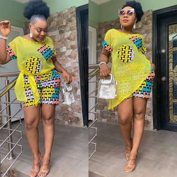 women's tracksuits summer women chiffon splicing irregular t-shirt print shorts suit two piece set fashion sporty tracksuit outfits 230, Gray
women's tracksuits summer women chiffon splicing irregular t-shirt print shorts suit two piece set fashion sporty tracksuit outfits 230, Gray