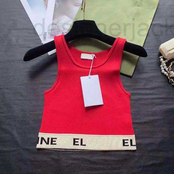 women's tanks & camis designer letter jacquard knitted tank summer new slim fit women tunz, White
women's tanks & camis designer letter jacquard knitted tank summer new slim fit women tunz, White