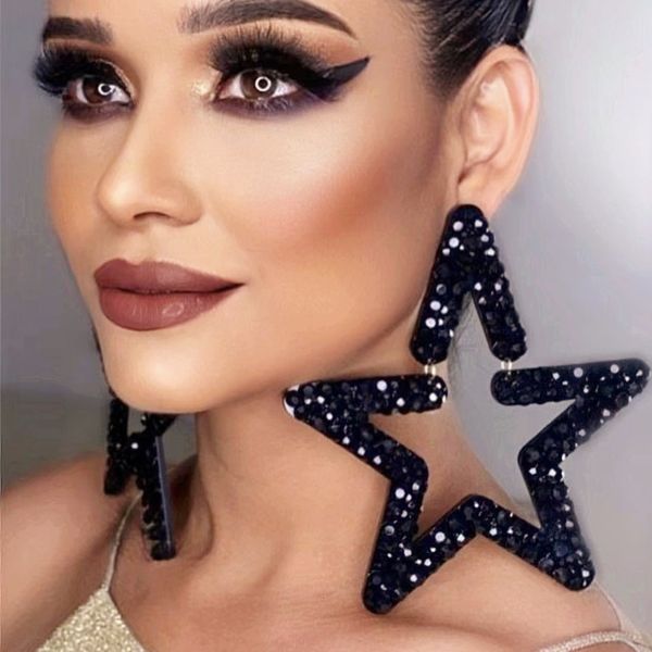 dangle chandelier alloy big star dangle earrings for women fashion jewelry exaggerate lady's statement earrings accessories 230323, Silver
dangle chandelier alloy big star dangle earrings for women fashion jewelry exaggerate lady's statement earrings accessories 230323, Silver
