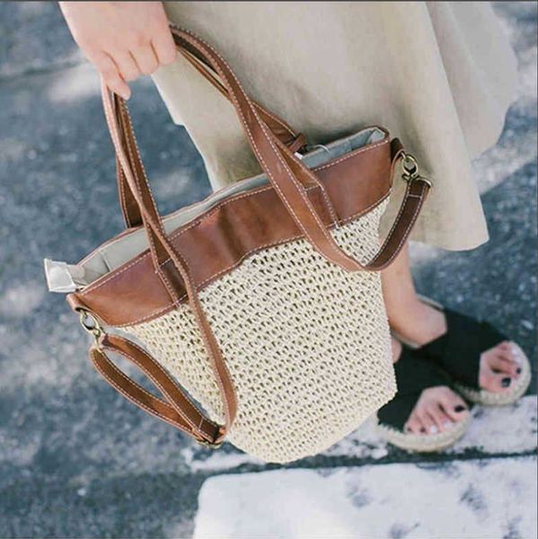 casual rattan large capacity totes wicker woven women handbags handmade shoulder crossbody bag summer beach straw bags big purse c0326 23031
casual rattan large capacity totes wicker woven women handbags handmade shoulder crossbody bag summer beach straw bags big purse c0326 23031