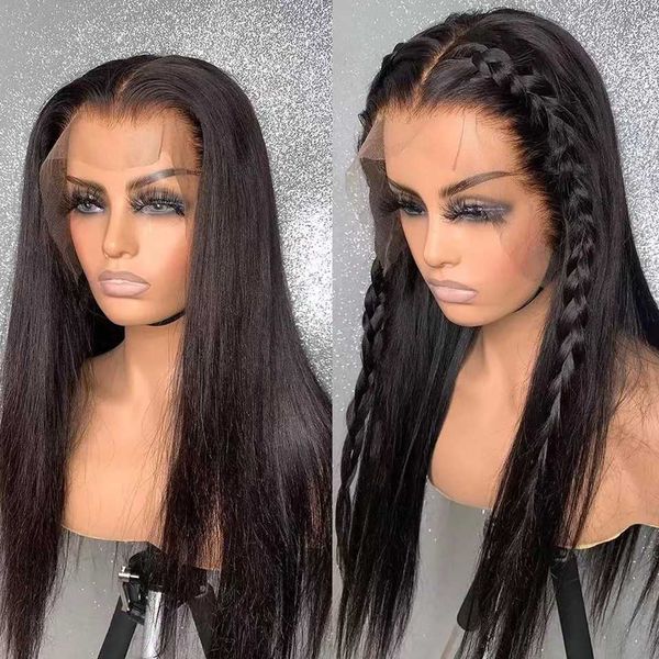 front lace chemical fiber wig women's wig long straight hair women's wig headcover small lace wigs230323, Black
front lace chemical fiber wig women's wig long straight hair women's wig headcover small lace wigs230323, Black