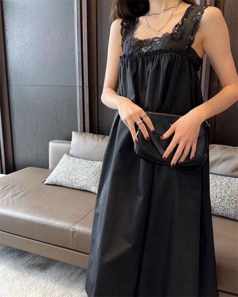 women lace dress fashion letter elegant classic pattern silm long black dresses summer womens clothing sleeveless for party, Black;gray
women lace dress fashion letter elegant classic pattern silm long black dresses summer womens clothing sleeveless for party, Black;gray