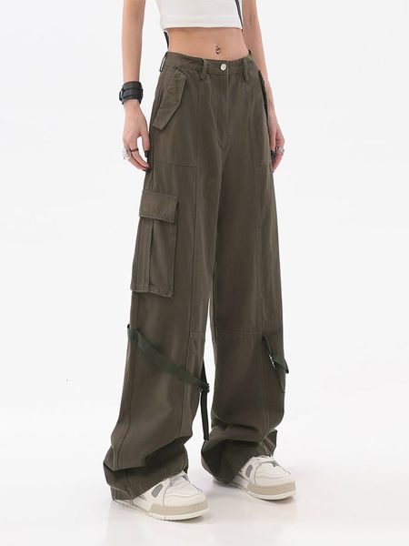 women's pants capris autumn vintage high street baggy cargo pants women y2k streetwear loose wide leg women's pant casual straight, Black;white
women's pants capris autumn vintage high street baggy cargo pants women y2k streetwear loose wide leg women's pant casual straight, Black;white