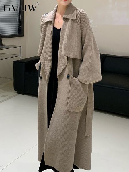 women's knits tees gvuw high street style fashion knitted cardigan women lapel belt pocket loose autumn winter female coat 17g0142 2303, White
women's knits tees gvuw high street style fashion knitted cardigan women lapel belt pocket loose autumn winter female coat 17g0142 2303, White