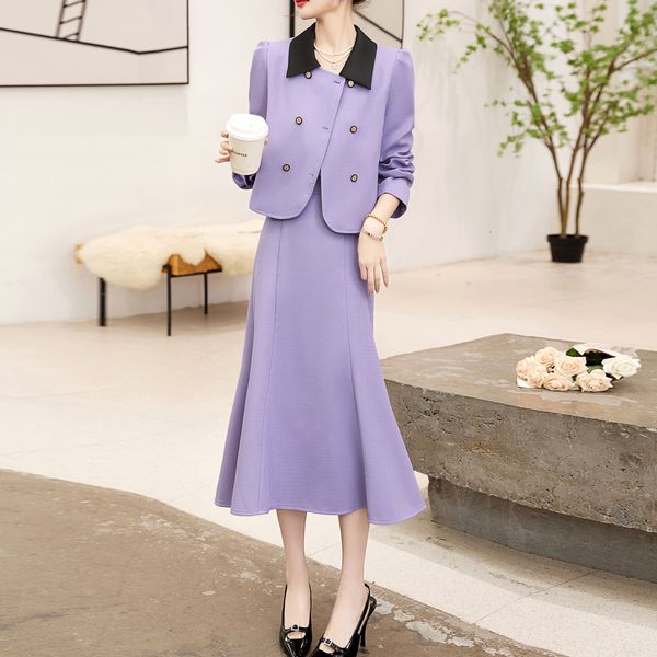 two piece dress korean suit small fragrant autumn elegant 2 set office lady long sleeve crop mid aline skirt suits 230324, White
two piece dress korean suit small fragrant autumn elegant 2 set office lady long sleeve crop mid aline skirt suits 230324, White