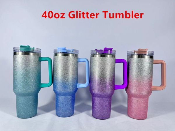 40oz Glitter with Handle Stainless Steel big capacity Beer Insulated Keep Drin Cold sparkly Travel Coffee Mug Grandient Shimmer Tumbler, Multi
40oz Glitter with Handle Stainless Steel big capacity Beer Insulated Keep Drin Cold sparkly Travel Coffee Mug Grandient Shimmer Tumbler, Multi