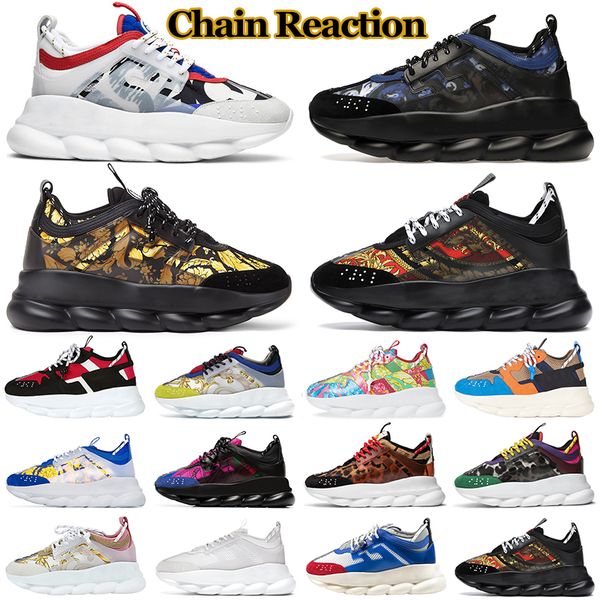 chain reaction 2 chainz designer casual shoes men women luxury rubber suede twill fluo barocco chunky outdoor sports sneakers platform, Black
chain reaction 2 chainz designer casual shoes men women luxury rubber suede twill fluo barocco chunky outdoor sports sneakers platform, Black