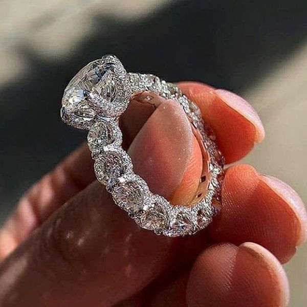 vintage finger ring silver color aaaaa zircon engagement wedding band rings for women bridal promise finger party jewelry gift, Slivery;golden
vintage finger ring silver color aaaaa zircon engagement wedding band rings for women bridal promise finger party jewelry gift, Slivery;golden
