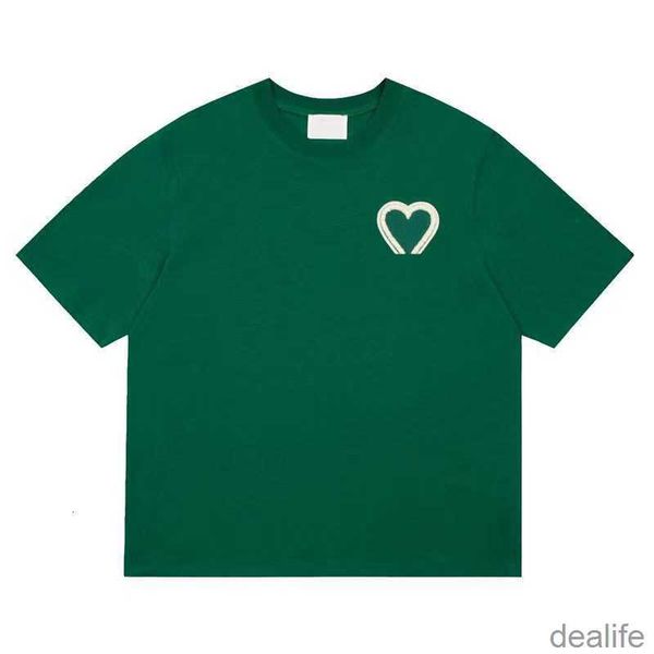 mens t shirt shirts for men designer short sleeve amis embroidered red heart solid color big love round neck tees kel3, White;black
mens t shirt shirts for men designer short sleeve amis embroidered red heart solid color big love round neck tees kel3, White;black