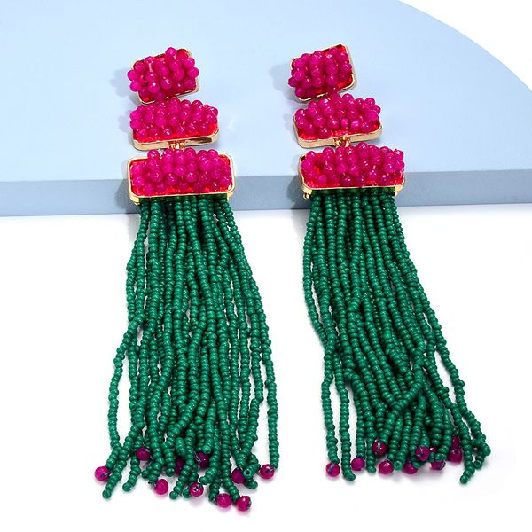dangle chandelier luxury handmade bohemian beaded long tassel earrings for women ethnic statement dangle earrings jewelry wholesale 230323, Silver
dangle chandelier luxury handmade bohemian beaded long tassel earrings for women ethnic statement dangle earrings jewelry wholesale 230323, Silver