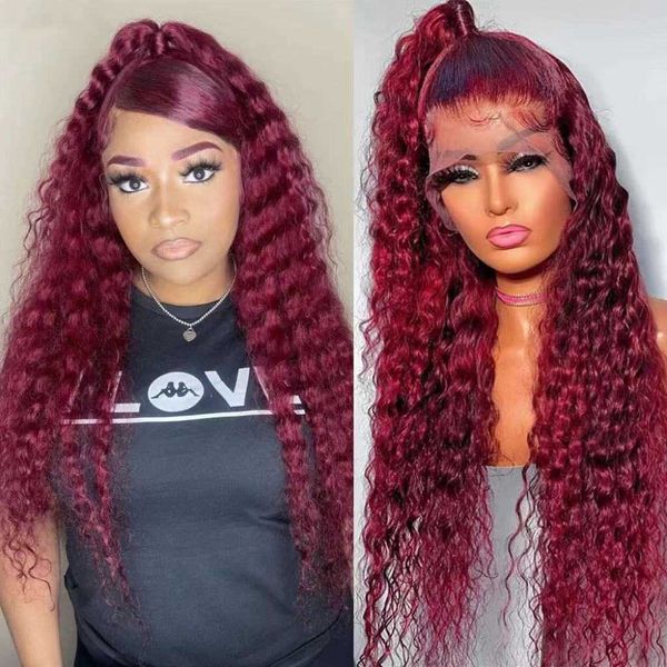 front lace wig wine red long curly hair 13x4place front wigs human hair wig230323, Black
front lace wig wine red long curly hair 13x4place front wigs human hair wig230323, Black