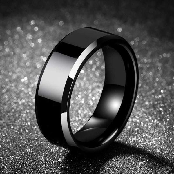 band rings 2021 classic beveled smooth men rings width 6mm simple stainless steel finger rings for men jewelry gifts engraved name aa230323, Silver
band rings 2021 classic beveled smooth men rings width 6mm simple stainless steel finger rings for men jewelry gifts engraved name aa230323, Silver