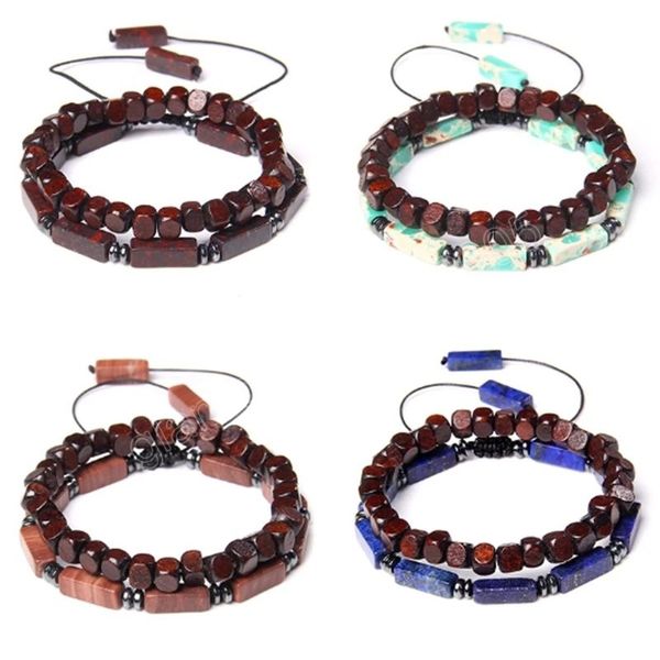 2pcs/set fashion men women bracelet natural stone braided bracelet lapis lazuli shoushan stone wood grain stone bangle jewelry, Golden;silver
2pcs/set fashion men women bracelet natural stone braided bracelet lapis lazuli shoushan stone wood grain stone bangle jewelry, Golden;silver