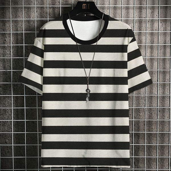 mens tshirts striped shirt tshirt short sleeve tees summer casual streetwear oversized fashion sweatshirt clothes 230322, White;black
mens tshirts striped shirt tshirt short sleeve tees summer casual streetwear oversized fashion sweatshirt clothes 230322, White;black
