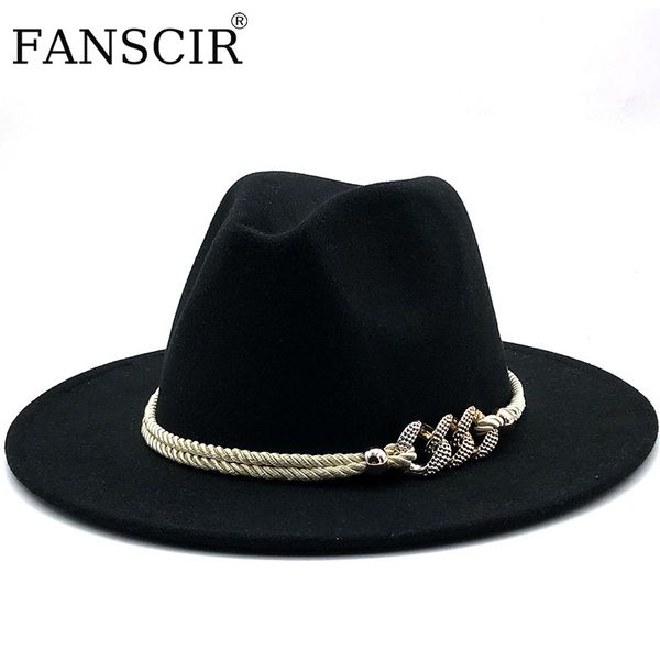stingy brim hats wool fedora hat for women chapeau black hats with chain men simple wide brim autumn female caps fashion jazz cap wholesale, Blue;gray
stingy brim hats wool fedora hat for women chapeau black hats with chain men simple wide brim autumn female caps fashion jazz cap wholesale, Blue;gray