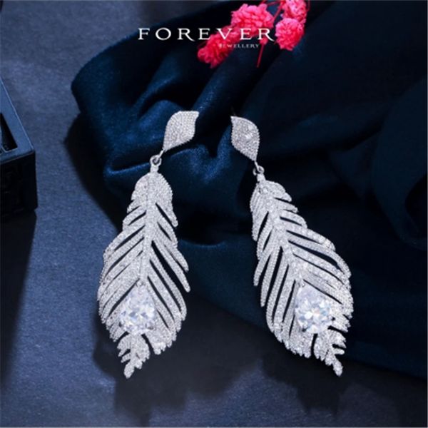 feather diamond earrings 925 sterling silver party wedding drop dangle earrings for women bridal promise engagement jewelry
feather diamond earrings 925 sterling silver party wedding drop dangle earrings for women bridal promise engagement jewelry