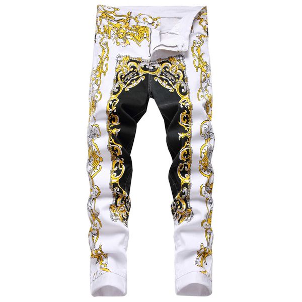 men's jeans stretch personalized cargo pants pattern fashion casual slim denim pants 2 rnr7 men designer jeans luxury, Blue
men's jeans stretch personalized cargo pants pattern fashion casual slim denim pants 2 rnr7 men designer jeans luxury, Blue