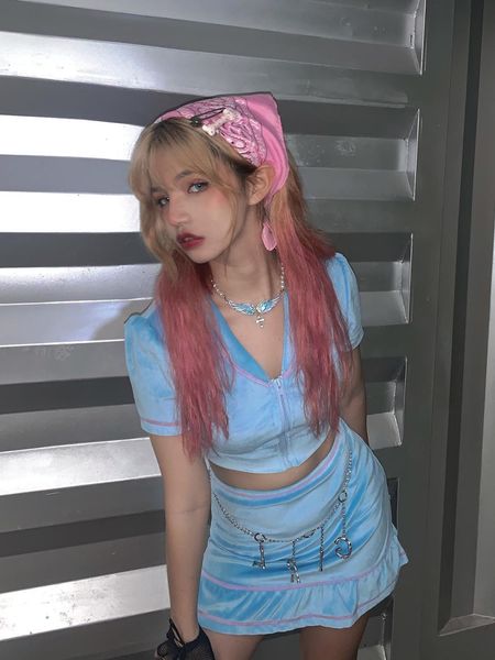 bandanas durag ruibbit arrival girl punk gothic japanese harajuku pink print scarf headscarf 230323, Blue;gray
bandanas durag ruibbit arrival girl punk gothic japanese harajuku pink print scarf headscarf 230323, Blue;gray