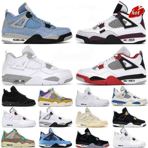 2023 og mens basketball shoes 4s 4 university blue black cat pure money bred bordeaux fire red white cement men sports sneakers
2023 og mens basketball shoes 4s 4 university blue black cat pure money bred bordeaux fire red white cement men sports sneakers