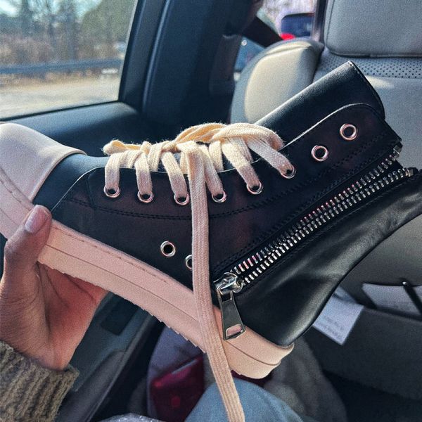 dress shoes rick high street owen's sneakers streetwear casual canvas boots luxury for men and women 230324, Black
dress shoes rick high street owen's sneakers streetwear casual canvas boots luxury for men and women 230324, Black
