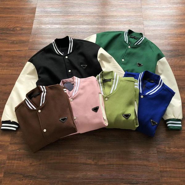 cotton designer mens jackets men triangle logo windbreaker varsity womens baseball men causal coats, Black;brown
cotton designer mens jackets men triangle logo windbreaker varsity womens baseball men causal coats, Black;brown