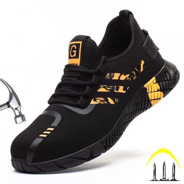 dress shoes breathable lightweight man work shoes non-slip anti-piercing brand safety shoes man and women wteel toe work shoes 230324, Black
dress shoes breathable lightweight man work shoes non-slip anti-piercing brand safety shoes man and women wteel toe work shoes 230324, Black