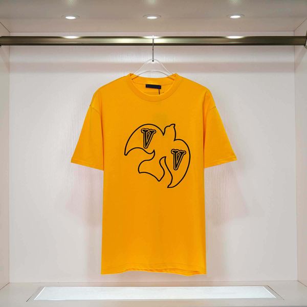 men's t-shirt 2023 spring and summer boutique designer summer street round neck pullover letter print pattern casual loose men and wome, White;black
men's t-shirt 2023 spring and summer boutique designer summer street round neck pullover letter print pattern casual loose men and wome, White;black