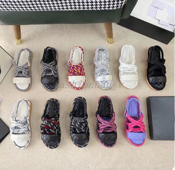 designer sandals blade women hemp rope woven metal chain sandal slipper designer fashion luxury elegant simple material flat comfortable sho, Black
designer sandals blade women hemp rope woven metal chain sandal slipper designer fashion luxury elegant simple material flat comfortable sho, Black